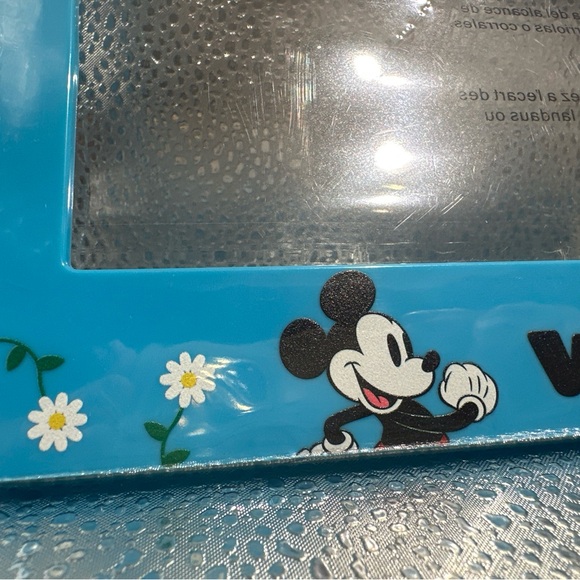 Disney Mickey Mouse Blue License plastic Plate Frame - Picture 4 of 8